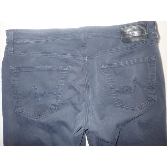AG Adriano Goldschmied "The Protege" Mens Straight Leg Jeans Size 34 Dark Blue - Picture 3 of 5